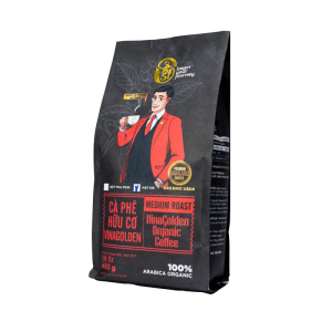 Cà phê Arabica VinaGolden 100% Organic 365